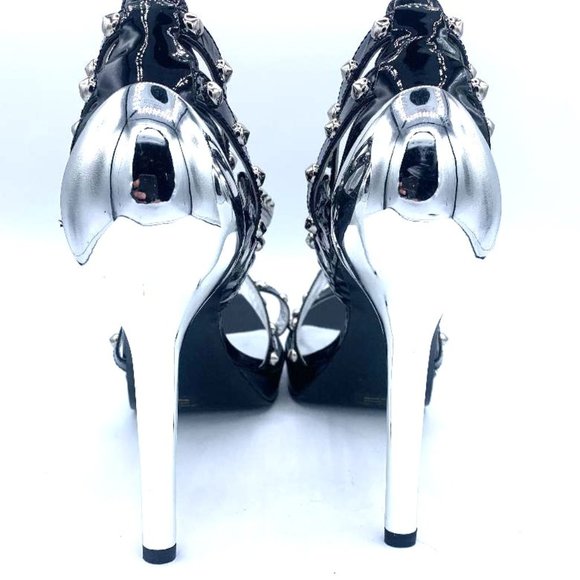 Report Signature Black Patent Heels M100 Masonic Blk MSRP $269!! SIZE - 10 - Picture 2 of 8
